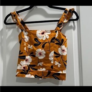 Floral crop mustard top